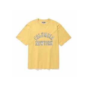 NEW YORK ARCH LOGO S/S T-SHIRTS 빈티지옐로우