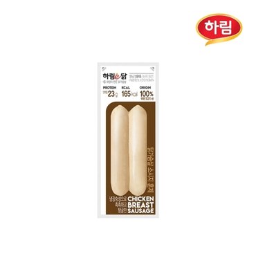  [하림] e닭 닭가슴살 소시지 훈제(팩당120g)