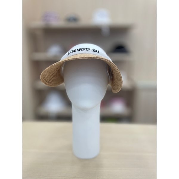 [여주점] 여성 라피아 귀걸이형 선바이저 GQ222LSV43