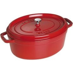 독일 스타우브 무쇠냄비 Staub Casserole / Dish cherry red 33 cm 1344856