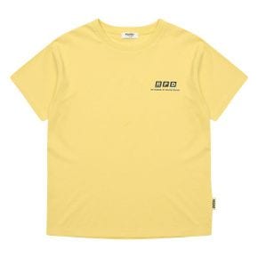 남아 RPD 레터링 반팔 티셔츠 21B3422 YE_P392399035