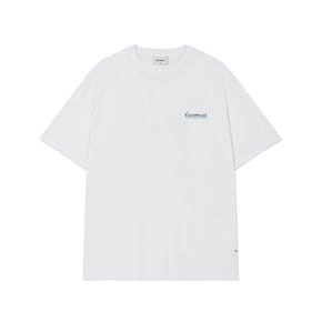 쿨 코튼 서퍼 덕 그래픽 티셔츠 화이트 CO2602ST20WH