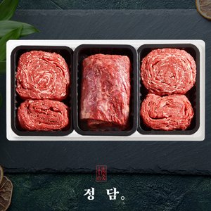 SSG정담 [9/5 순차출고][SSG 정담][냉장/1+등급이상][농협영주한우]정육혼합1호 (불고기x2/국거리(양지)) / 1.2kg