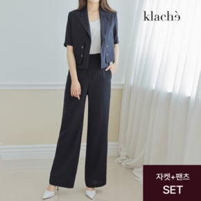 KLACHE 더블패턴테일러자켓+팬츠SET_CK2MJK007A_SET