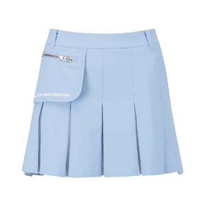 (421E1PC202) 25S/S 여성 투톤 플리츠 언밸런스 큐롯