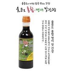 홍가네 울릉도 홍합 명이 만능 맛간장 520g 1병