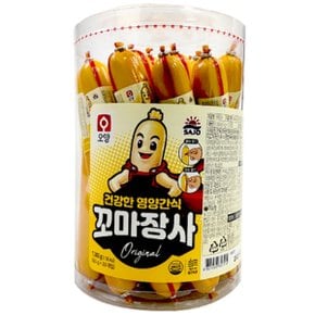 사조오양 꼬마장사 소시지 소세지 1.3 KG 1통 한박스 아이 간식 과자 어린이집 유치원