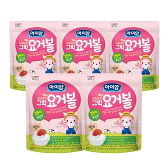 일동후디스 아이얌 그릭요거볼 딸기 20g 5개