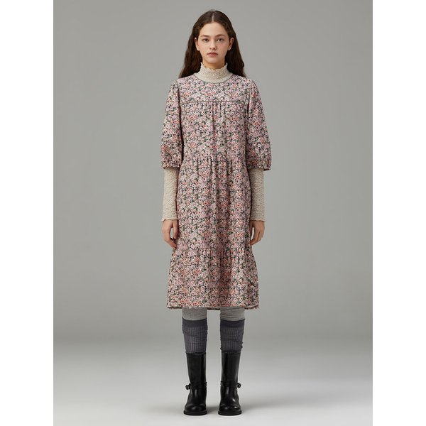 플라워 미디 코듀로이 원피스_T258MOP238W