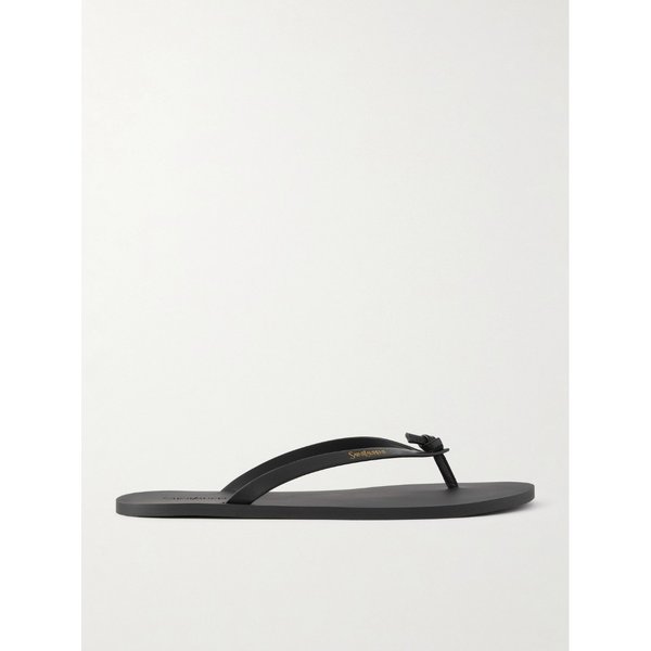 San Maine 로고 프린트 가죽 샌들 46376663163025100