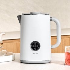 넥소버 디지털 보온 커피 분유 전기 포트 주전자 1.7L NXK-520D