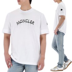 국내배송 24SS 몽클레어 로고 반팔 티셔츠 8C00002 89A17 001