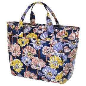 영국 캐스키드슨 토트백 Cath Kidston Tripper Tote/Shopper Bag Summer Poppy Midscale in Navy