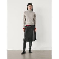 Wool blend turtleneck sweater 05721620720