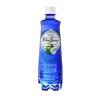 일화 초정탄산(그린애플)500ml x 20 Pet_(유통기한임박 : 2025.01)