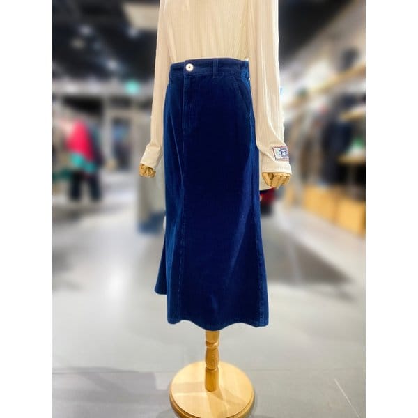 [여주점] 코듀로이 머메이드 스커트 (BASK91511)