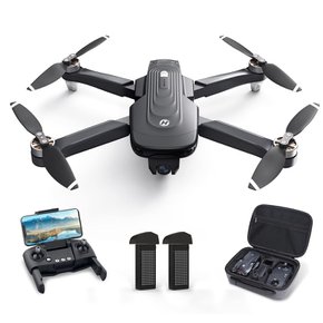 Holy Stone 4K GPS ID 2.4 GHz 드론 카메라 부착 탑재 리모트 내장 브러시리스 모터 접이식 2개