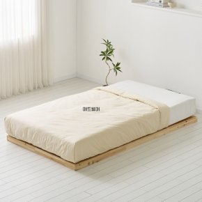 루벨린 삼나무 통깔판 저상형 SS 침대 프레임