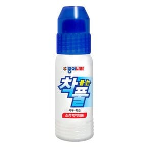 600 종이나라 착풀 50ml 투명 물풀 접착제