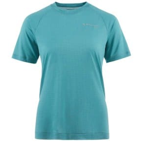 Klattermusen Women Groa Short Sleeve Tee Teal Blue