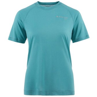  Klattermusen Women Groa Short Sleeve Tee Teal Blue