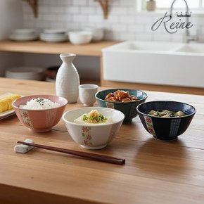 헨느 쿄하나 공기 4P / 밥그릇 / 공기그릇 / 도자기