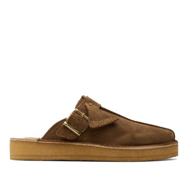 클락스 탠 트렉 뮬 26175435 Caramel Suede