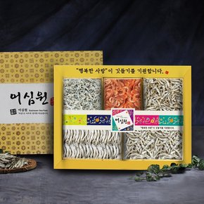 [어부마음] 함지특호(볶음용멸치170g+조림용(특)멸치150g+조림용멸치150g+국물용멸치150g+꽃새우