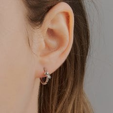 [김남주,태연,에스파 닝닝,트와이스 지효,에이핑크 윤보미 착용]knot one-touch earring