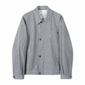 [HED MAYNER] Navy Stripe Harrington Jacket_CWUAW24901BUX