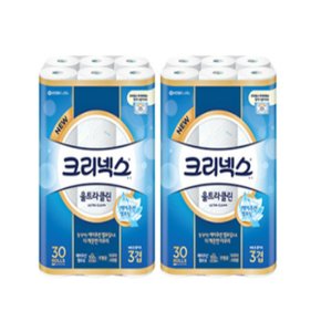 크리넥스3겹 울트라클린27M X 30롤 X 2팩