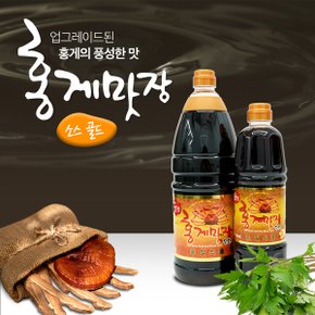 홍게맛장소스 골드 1.8L 만능 맛간장 홍게간장