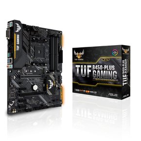 아수스 AMD B450 AM4 TUF B450-PLUS AMD 라이젠 호환 마더보드 게이밍 (ATX) (3세대 CPU용)