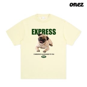 원즈 OZ 반팔티 EXPRESS (OZ235) 크림