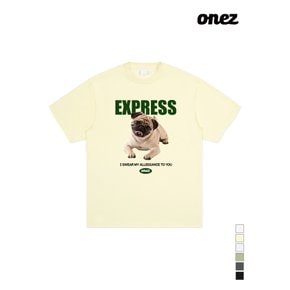 원즈 OZ 반팔티 EXPRESS (OZ235) 크림