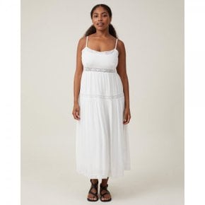 3905102 Cotton On Rylee Lace Trim Maxi Dress - White