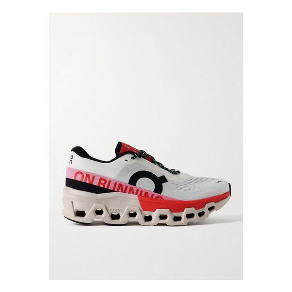 러닝 클라우드몬스터 2 고무 트리밍 메시 스니커즈 화이트 1647597358636978