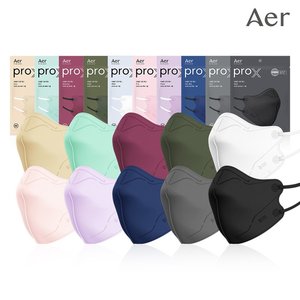 aer [공식판매원] 아에르 ProX 프로엑스 컬러마스크 M중형 10매 10컬러 택1