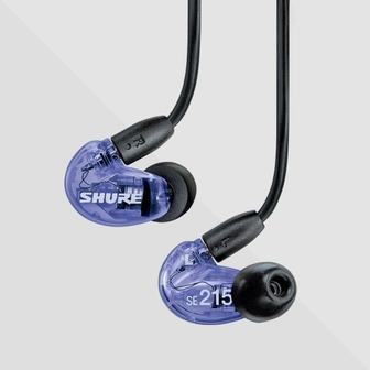 ODE SHURE SE215SPE PURPLE 슈어 인이어 이어폰