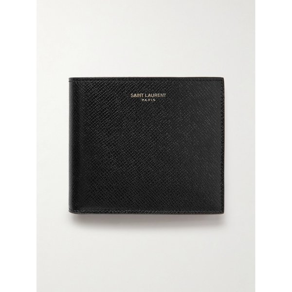 로고 장식 업사이클드 크로스그레인 가죽 반지갑 1647597320698916