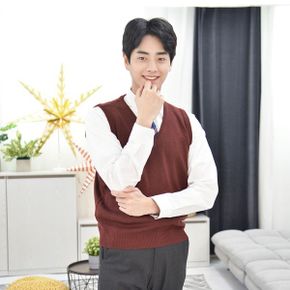 교복몰 보풀방지 와인 교복조끼 남자 _P343223921