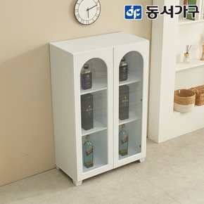 동서가구 네오 몬디스 1260 높은 유리 피규어 와인 거실 주방 장식장 NEO1368