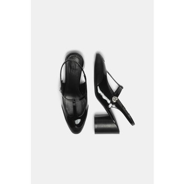 슈콤마보니 Cle sling back shoes(black) DG2DS25001BLK