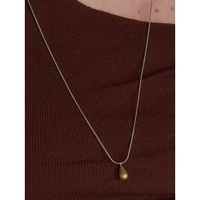 Teardrop Pendant Necklace - Gold Pendant