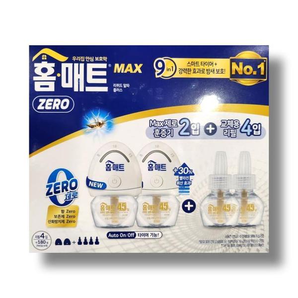 확대된 대표 홈매트 맥스 리퀴드 알파 플러스 본품 2개+리필 4개 교체용(1)