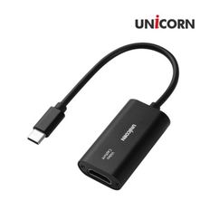 제이큐 (P)USB 3.0 HDMI캡쳐보드(C타입/VC-200C/유니콘) 유에스비