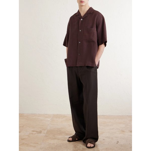 캠프 칼라 리넨 셔츠 46376663163001446