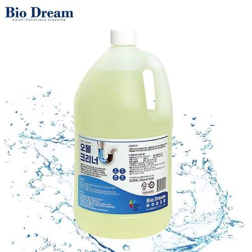 바이오드림 오물크리너 4L 배수구 세정제 클리너