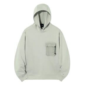 유니 EDGE SLIT POCKET HOOD  MINT  _P368524304