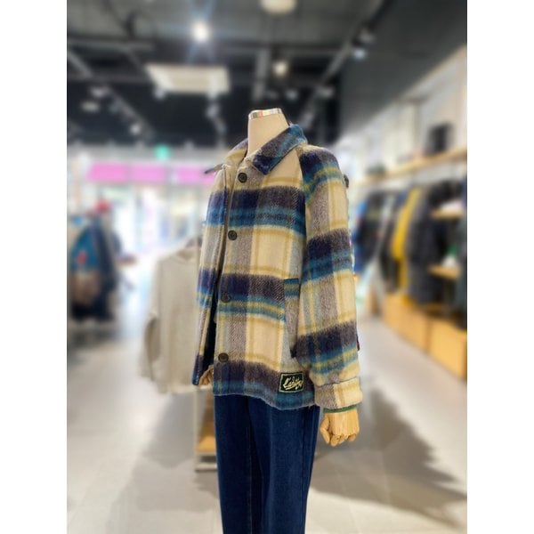 [여주점] 파니니 체크 코트 (BACT68461)